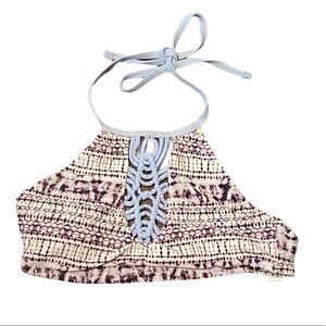 {Rue 21} Cutout Halter Bikini Top